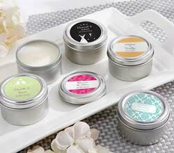 Personalised Candle Tin (Wedding)  