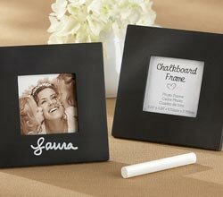 "Chalkboard" Square Black Frame  