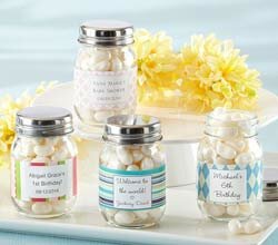 Personalised Glass Mason Jar (Set of 12)  